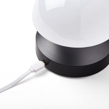 Lexon Mina Alarm Clock with LED Touch Lamp